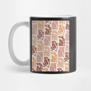 Blue nude Neutral color Henri Matisse abstract art Mug